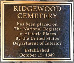 National Register Historical Plaques